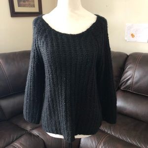 Anthro Knitted & Knotted Chunky Knit Sweater